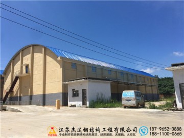 江西宜春高安糧庫(kù)拱形屋頂工程